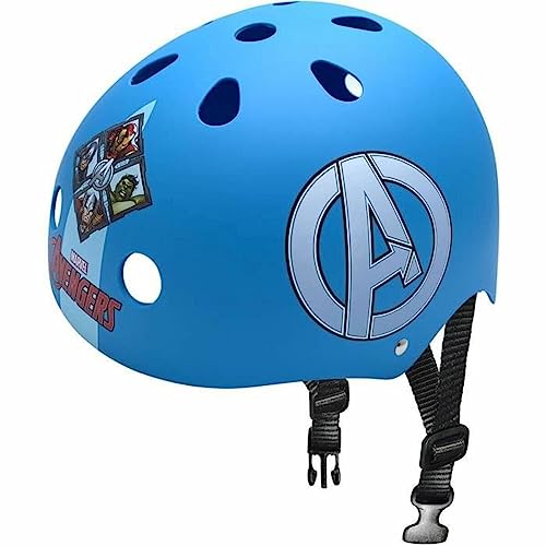 STAMP - SKATE HELM- AVENGERS, Blau, M/53~57 cm von Stamp