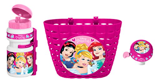 STAMP - KORB + TRINKFLASCHE + KLINGEL - PRINCESS DISNEY, Rosa STAMP - KORB + TRINKFLASCHE + KLINGEL - PRINCESS DISNEY, Rosa von Stamp