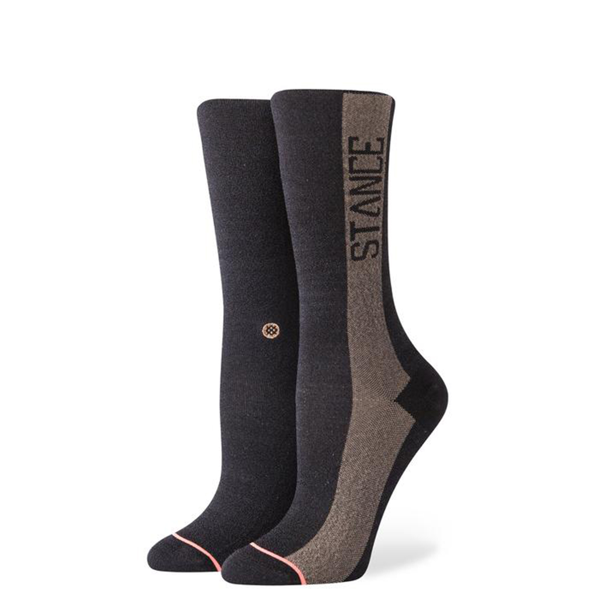 1 Paar Stance Every Day Light Cushion JUDGE ME BLK Damen Socken von Stance