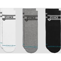 Stance Basic Quarter 3 Pack Socks multi von Stance