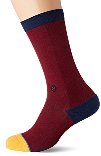 Stance Herren Cavs Jersey 2 Socken, Burgundy, L von Stance