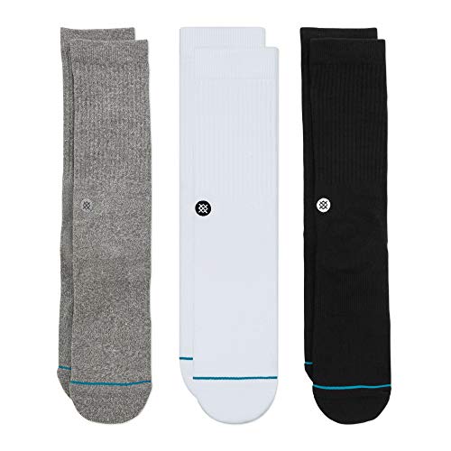 Stance Crew Socken - Icon - 3 Pack (Groß, Multi) von Stance