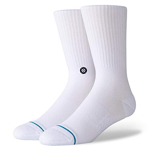 Stance Herrensocken CLASSIC ICON,Weiß,46 von Stance