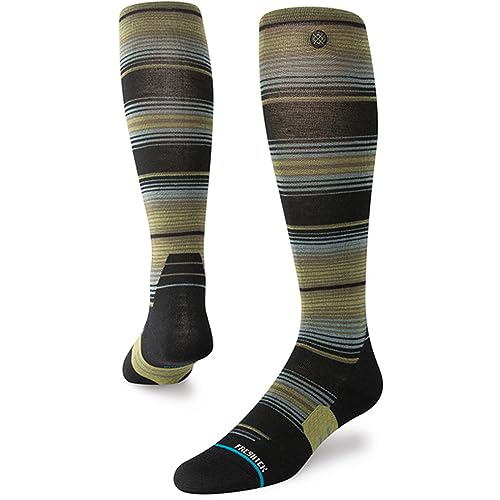 Stance Herren Lanak Pass Snow Socken, Teal, M Stance Herren Lanak Pass Snow Socken, Teal, M von Stance
