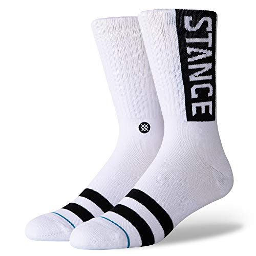 Stance Crew Socken - The OG (Weiß, Groß) Stance Crew Socken - The OG (Weiß, Groß) von Stance
