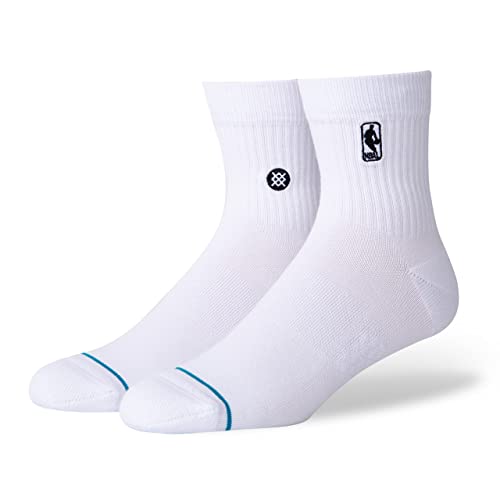 Stance Herren Logoman St Qtr Socken, White, M, A356A20LOG von Stance