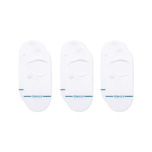 Stance Icon No Show 3 Pack Socken, White, L Stance Icon No Show 3 Pack Socken, White, L von Stance