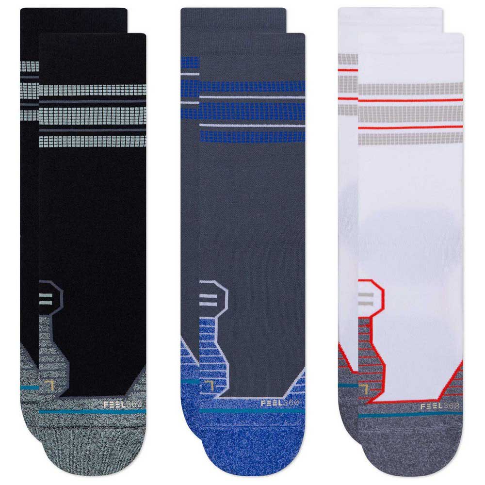 Stance Manor Socks 3 Pairs Mehrfarbig EU 38-42 Mann Stance Manor Socks 3 Pairs Mehrfarbig EU 38-42 Mann von Stance