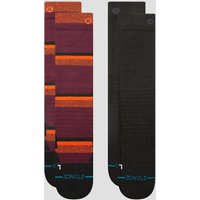 Stance Nightride Mid Poly Snow 2 Pack Funktionssocken black Stance Nightride Mid Poly Snow 2 Pack Funktionssocken black von Stance