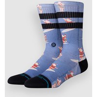 Stance Surfing Santa Crew Socks blue Stance Surfing Santa Crew Socks blue von Stance