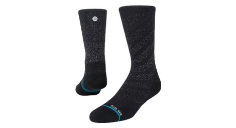 stance athletic crew socken schwarz von Stance