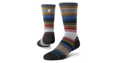 stance performance light wool crew socken schwarz rot stance performance light wool crew socken schwarz rot von Stance