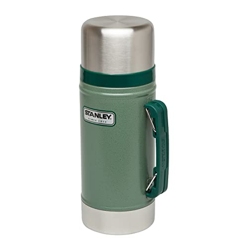 Stanley Classic Legendary Thermobehälter für Essen 709 ml - Edelstahl Warmhaltebehälter Essen - BPA-Frei - Hält 15 Stunden Heiß oder Kalt - Spülmaschinenfest - Hammertone Green Stanley Classic Legendary Thermobehälter für Essen 709 ml - Edelstahl Warmhaltebehälter Essen - BPA-Frei - Hält 15 Stunden Heiß oder Kalt - Spülmaschinenfest - Hammertone Green von STANLEY