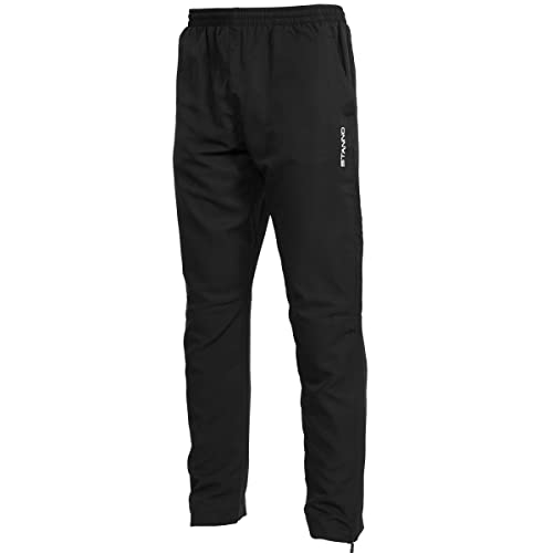 Stanno Centro Hose | Trainingshose für Damen und Herren (größe XL, schwarz, Slim fit) von Stanno