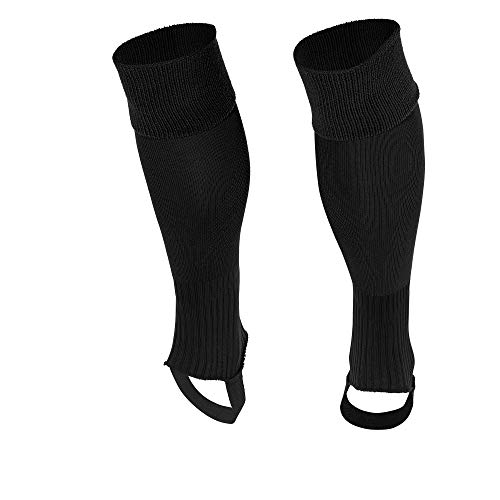 Uni Footless Socks - Black - size Adult von Stanno