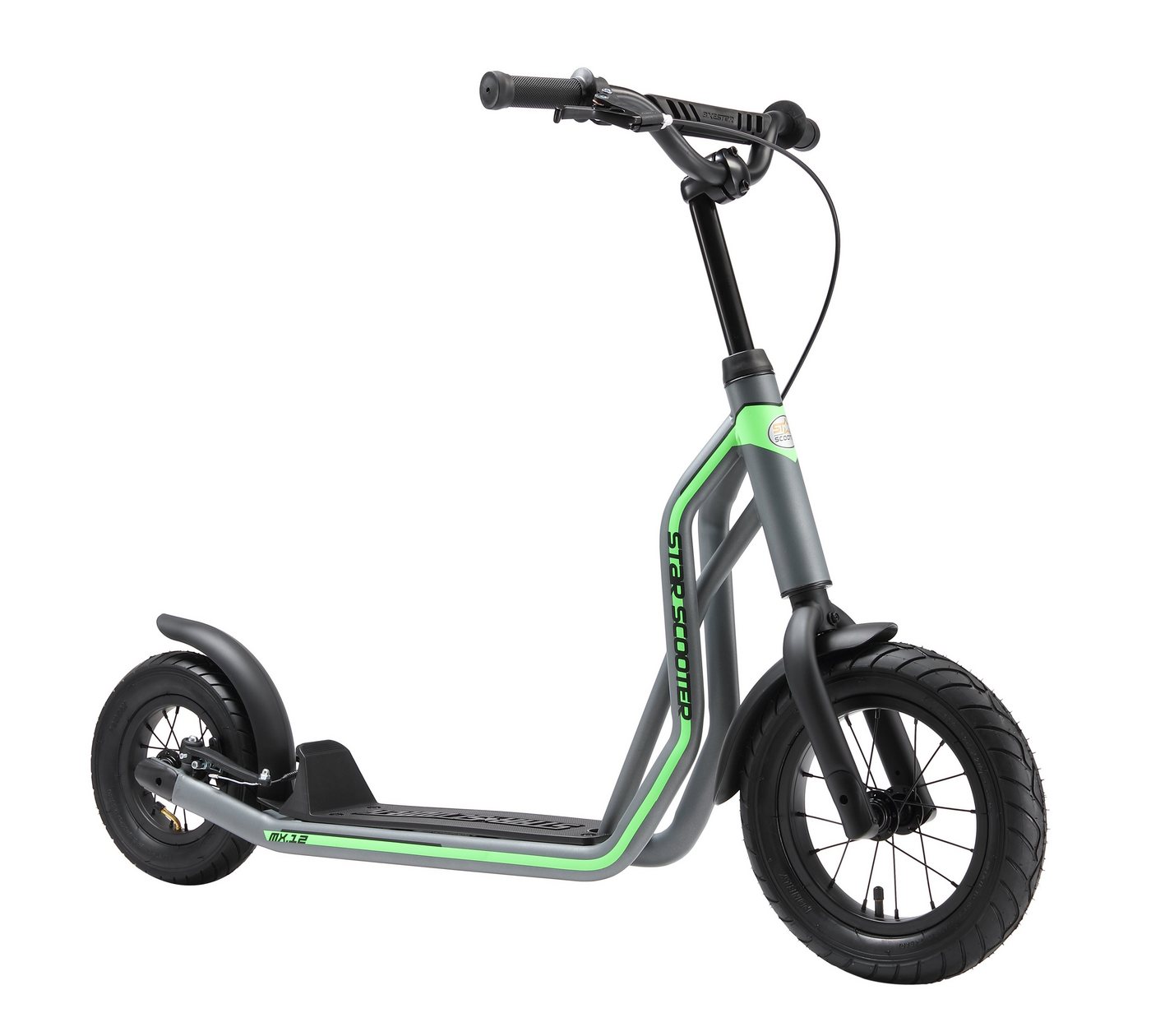 Star-Scooter Cityroller 12 Zoll, ab 8 Jahre, Kinder City Roller ab 124 cm, Jungen, Mädchen, Höhenverstellbar, Seitenständer Star-Scooter Cityroller 12 Zoll, ab 8 Jahre, Kinder City Roller ab 124 cm, Jungen, Mädchen, Höhenverstellbar, Seitenständer von Star-Scooter