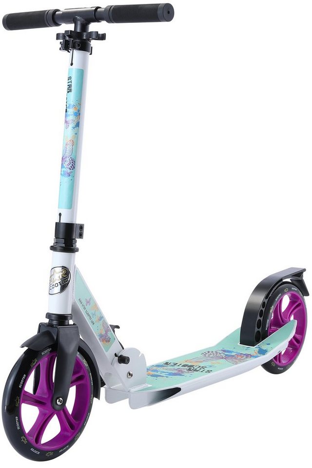 Star-Scooter Cityroller 205 mm, ab 8 Jahre, Kinder City Roller ab 144 cm, Jungen, Mädchen, Klappbar, Höhenverstellbar, Seitenständer, Aluminium Star-Scooter Cityroller 205 mm, ab 8 Jahre, Kinder City Roller ab 144 cm, Jungen, Mädchen, Klappbar, Höhenverstellbar, Seitenständer, Aluminium von Star-Scooter