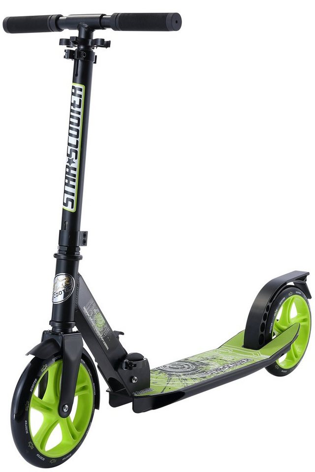 Star-Scooter Cityroller 205 mm, ab 8 Jahre, Kinder City Roller ab 144 cm, Jungen, Mädchen, Klappbar, Höhenverstellbar, Seitenständer, Aluminium Star-Scooter Cityroller 205 mm, ab 8 Jahre, Kinder City Roller ab 144 cm, Jungen, Mädchen, Klappbar, Höhenverstellbar, Seitenständer, Aluminium von Star-Scooter