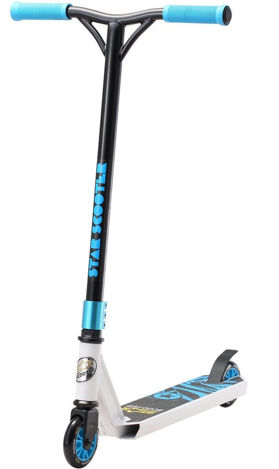 Star-Scooter Stuntscooter Beginner, 100 mm, ab 8 Jahre, ab 136 cm, Geschraubt, Jungen, Mädchen, 88A, Aluminium, ABEC-7 Star-Scooter Stuntscooter Beginner, 100 mm, ab 8 Jahre, ab 136 cm, Geschraubt, Jungen, Mädchen, 88A, Aluminium, ABEC-7 von Star-Scooter