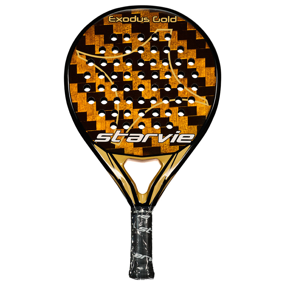 Star Vie Exodus Black Padel Racket Golden 350-375 gr Star Vie Exodus Black Padel Racket Golden 350-375 gr von Star Vie