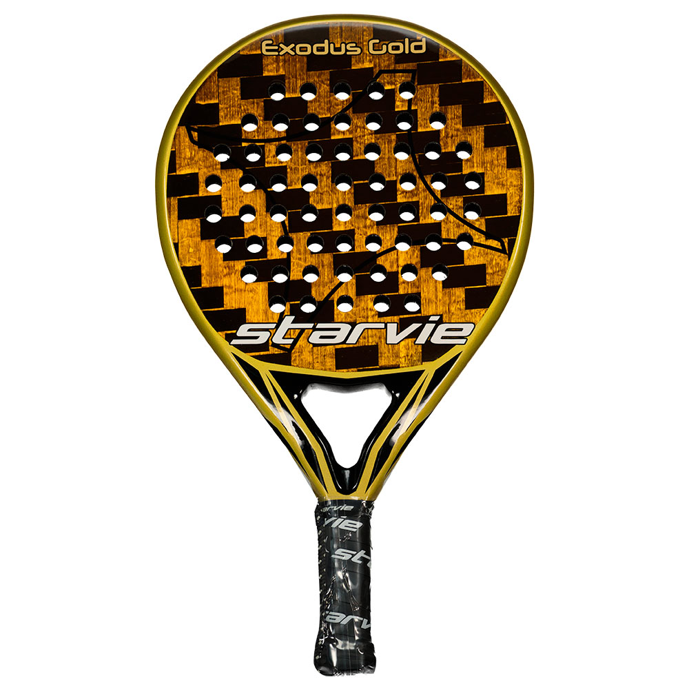 Star Vie Exodus Gold Padel Racket Golden 350-375 gr Star Vie Exodus Gold Padel Racket Golden 350-375 gr von Star Vie
