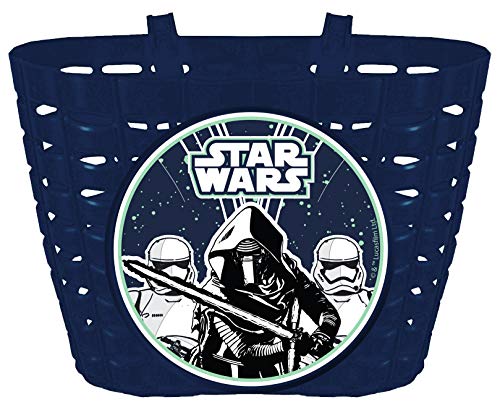 Disney Jungen Star Wars Fahrradkorb, Mehrfarbig, Maße B/T/H: ca. 20 x 14 x 14cm Disney Jungen Star Wars Fahrradkorb, Mehrfarbig, Maße B/T/H: ca. 20 x 14 x 14cm von Disney