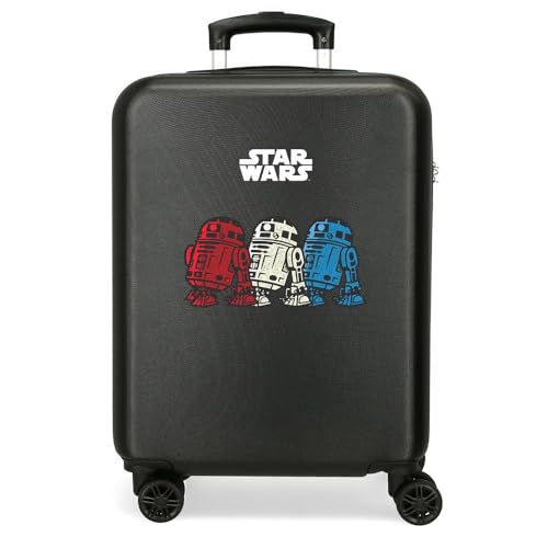 Disney Starrer Kinderkoffer, seitlicher Kombinationsverschluss, 4 Räder, Handgepäck aus ABS, einem Starren und leichten Material., R2D2, Kabinenkoffer Disney Starrer Kinderkoffer, seitlicher Kombinationsverschluss, 4 Räder, Handgepäck aus ABS, einem Starren und leichten Material., R2D2, Kabinenkoffer von Disney