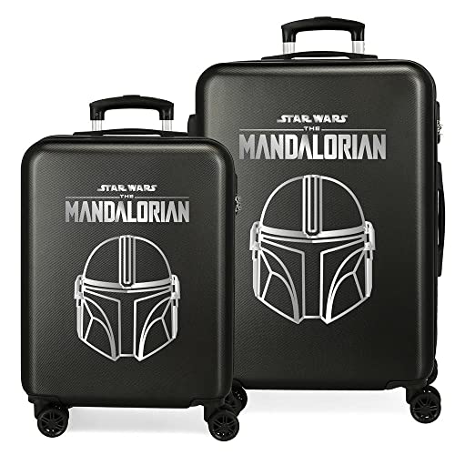Star Wars Legend Kofferset Schwarz 55/68 cm Hartschale ABS Seitenkombinationsverschluss 104L 6kg 4 Doppelrollen Handgepäck Star Wars Legend Kofferset Schwarz 55/68 cm Hartschale ABS Seitenkombinationsverschluss 104L 6kg 4 Doppelrollen Handgepäck von Star Wars