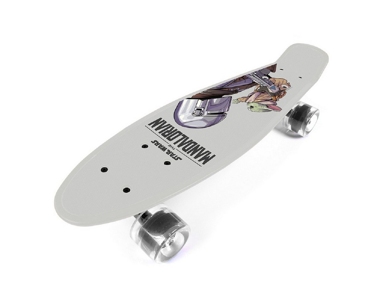 Star Wars Skateboard Mandalorian Pennyboard Kompaktes Design aus Polypropylen Star Wars Skateboard Mandalorian Pennyboard Kompaktes Design aus Polypropylen von Star Wars