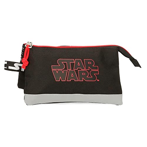 Star Wars Space Mission Federmäppchen, dreifach, Schwarz, 22 x 12 x 5 cm, Polyester Star Wars Space Mission Federmäppchen, dreifach, Schwarz, 22 x 12 x 5 cm, Polyester von Star Wars