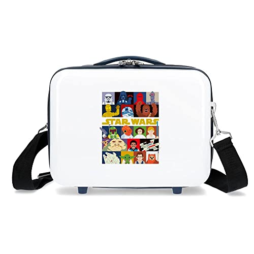 Star wars The Child Characters Neceser Adaptable Blanco 29x21x15 cms Rígido ABS 9,14L 0,8 kgs von Star Wars