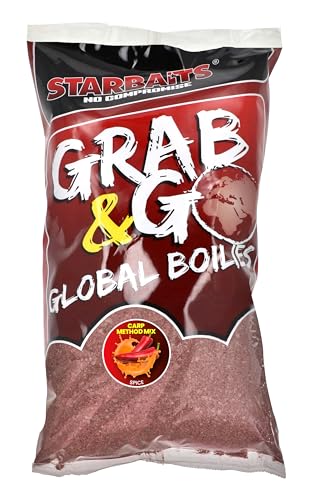Starbaits Amorce Grab And Go Global Carp Method Mix Spice – 1,8 kg – Rouge – 61728 von Starbaits