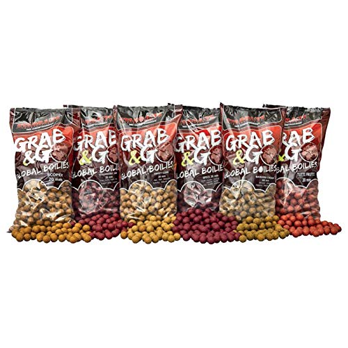 Starbaits Global Boilies, 1 kg, Mega Fish, 20 mm, 43054 von Starbaits