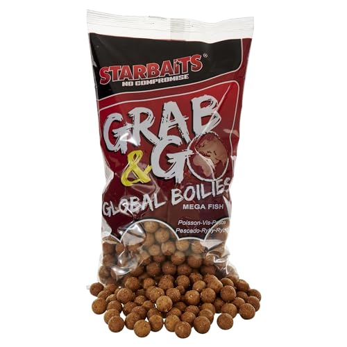 Starbaits Grab and Go Global Karpfen Boilies Mega Fish 14mm Starbaits Grab and Go Global Karpfen Boilies Mega Fish 14mm von Starbaits