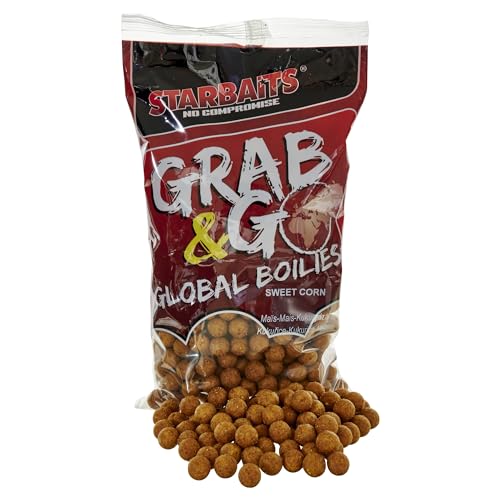 Starbaits Grab and Go Global Karpfen Boilies Sweet Corn 14mm Starbaits Grab and Go Global Karpfen Boilies Sweet Corn 14mm von Starbaits
