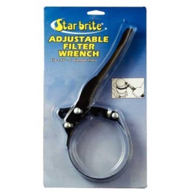 Starbrite Adjustable Filter Wrench Adapter Schwarz 73 mm von Starbrite