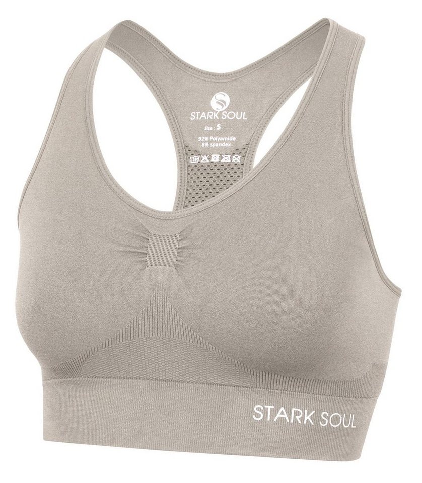 Stark Soul® Sport-BH Bra Light Support - Sport BH, doppellagig, für Damen Doppellagiges Material von Stark Soul®