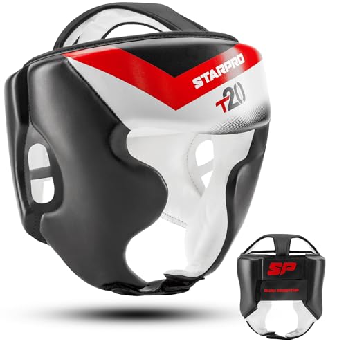 Starpro Kopfschutz Boxen Boxhelm mit Gesichtsschutz - Für Boxen Sport, Kickboxen, MMA, Krav MAGA und Muay Thai | Verschiedene Größen Starpro Kopfschutz Boxen Boxhelm mit Gesichtsschutz - Für Boxen Sport, Kickboxen, MMA, Krav MAGA und Muay Thai | Verschiedene Größen von Starpro