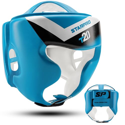 Starpro Kopfschutz Boxen Boxhelm mit Gesichtsschutz - Für Boxen Sport, Kickboxen, MMA, Krav MAGA und Muay Thai | Verschiedene Größen Starpro Kopfschutz Boxen Boxhelm mit Gesichtsschutz - Für Boxen Sport, Kickboxen, MMA, Krav MAGA und Muay Thai | Verschiedene Größen von Starpro