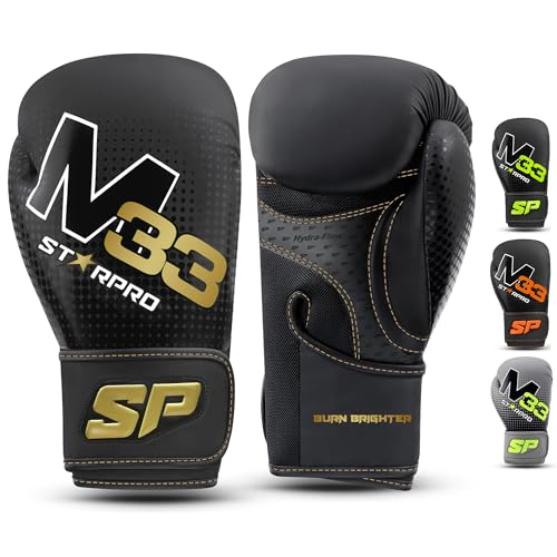 Starpro Boxhandschuhe für Harte Schläge & schnelles K.O. Boxhandschuhe Männer, Boxhandschuhe Damen, Box Handschuh Herren Set, Boxen Sport, Box Training, Box Handschuhe, Boxing Gloves von Starpro