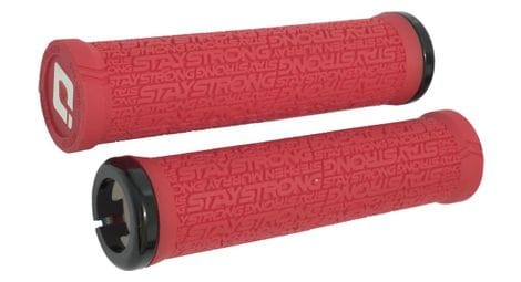 paar odi stay strong reactiv grips 135mm rot schwarz von ODI