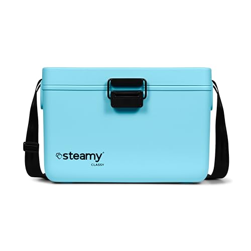 Steamy Classy 12, Kühlbox mit Schultergurt, 12 Liter, Sky Blue Steamy Classy 12, Kühlbox mit Schultergurt, 12 Liter, Sky Blue von Steamy