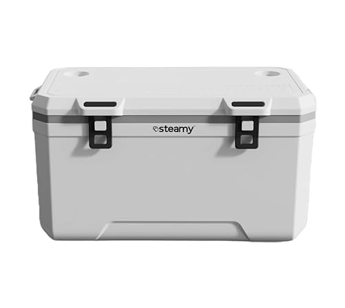 Steamy Marine 120, Kühlbox speziell für Boote und Wassersport, 120 Liter, Weiß Steamy Marine 120, Kühlbox speziell für Boote und Wassersport, 120 Liter, Weiß von Steamy