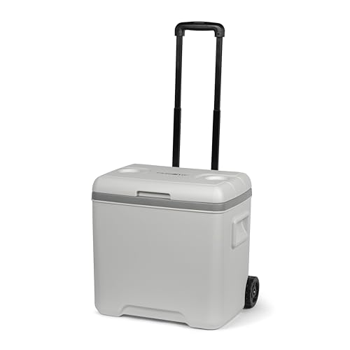 Steamy Marine 30 Roller, Kühlbox mit Rollen speziell für Boote und Wassersport, 30 Liter, Weiß Steamy Marine 30 Roller, Kühlbox mit Rollen speziell für Boote und Wassersport, 30 Liter, Weiß von Steamy