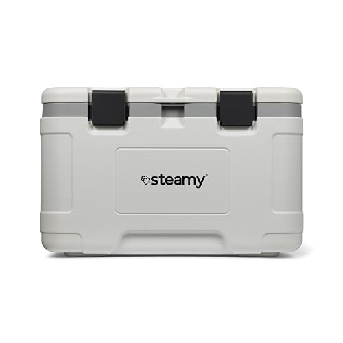 Steamy Marine 50 Kühlbox, 50 Liter, Weiß von Steamy