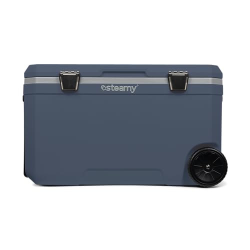 Steamy Cool 70, Kühlbox mit Rollen, 70 Liter, Blau Steamy Cool 70, Kühlbox mit Rollen, 70 Liter, Blau von Steamy