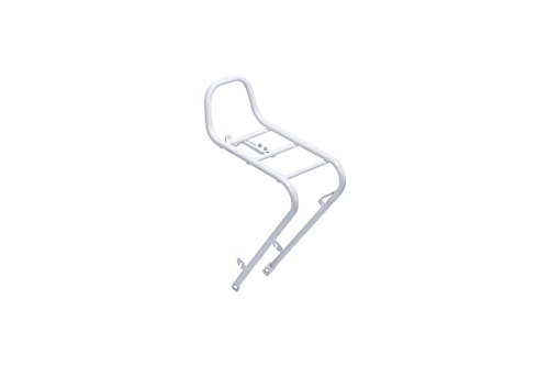 Steco Unisex – Erwachsene Flow V.R-Gepäckträger, Weiß, Ø 16 mm Stahlrohr Steco Unisex – Erwachsene Flow V.R-Gepäckträger, Weiß, Ø 16 mm Stahlrohr von Steco