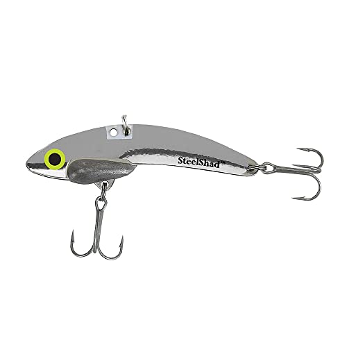 SteelShad Unisex-Erwachsene SSL-10012 1,9 g, Silber/Chrom, Größe XL, 3/4 oz SteelShad Unisex-Erwachsene SSL-10012 1,9 g, Silber/Chrom, Größe XL, 3/4 oz von SteelShad
