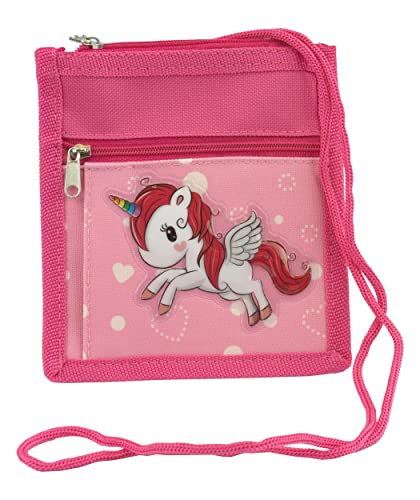 Stefano Kinder Mädchen Reisegepäck Brustbeutel Kitatasche Kinderbrustbeutel Busfahrkartenbeutel Kinderbeutel Geschenk für Kinder Einhorn Unicorn pink ros Stefano Kinder Mädchen Reisegepäck Brustbeutel Kitatasche Kinderbrustbeutel Busfahrkartenbeutel Kinderbeutel Geschenk für Kinder Einhorn Unicorn pink ros von Stefano