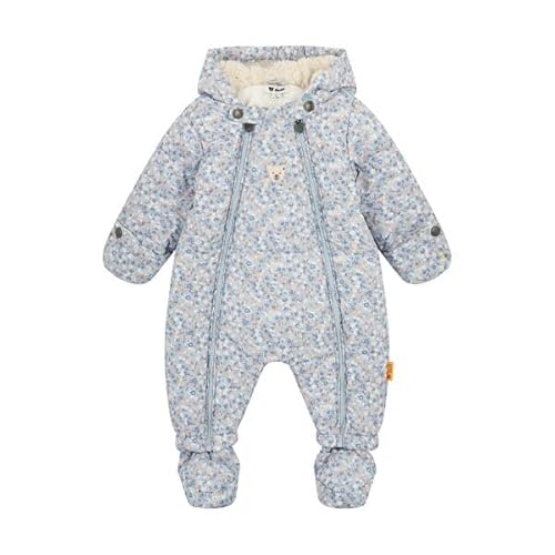 Steiff Schneeanzug EU Größe 68 cashmere blue, warmer Winter Overall, mit Kapuze, ideal für Schnee & Outdoor, Skianzug für Kinder, waschmaschinenfest Steiff Schneeanzug EU Größe 68 cashmere blue, warmer Winter Overall, mit Kapuze, ideal für Schnee & Outdoor, Skianzug für Kinder, waschmaschinenfest von Steiff